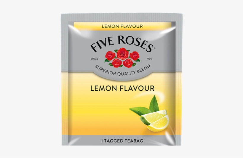 Five Roses Lemon Flavour Envelopes - Five Roses, transparent png #9429657
