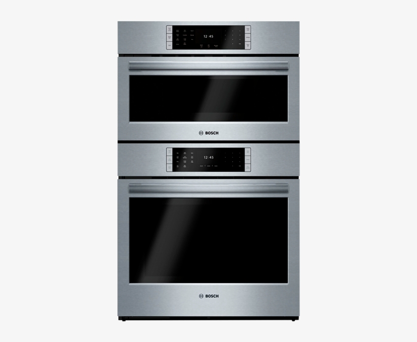 Image For Bosch Built In Convection And Self Cleaning - Bosch Wall Oven Microwave Combo, transparent png #9430016