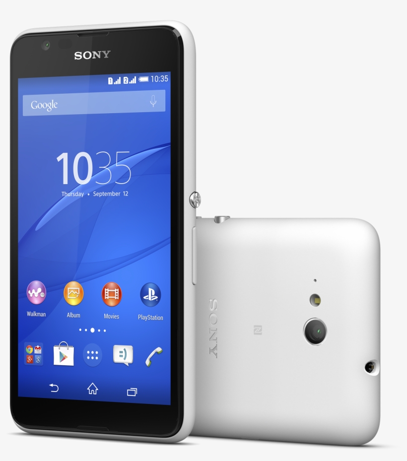 Sony Xperia E4g White - Sony E 4g, transparent png #9430109