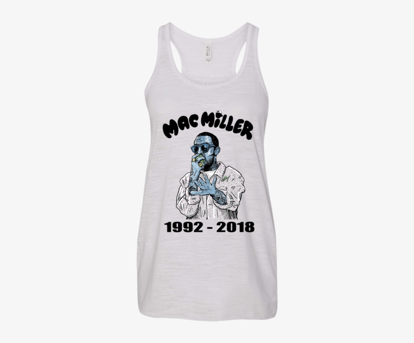 Mac-miller Rip 1992 2018 Funny Racerback Tank - Active Tank, transparent png #9430367