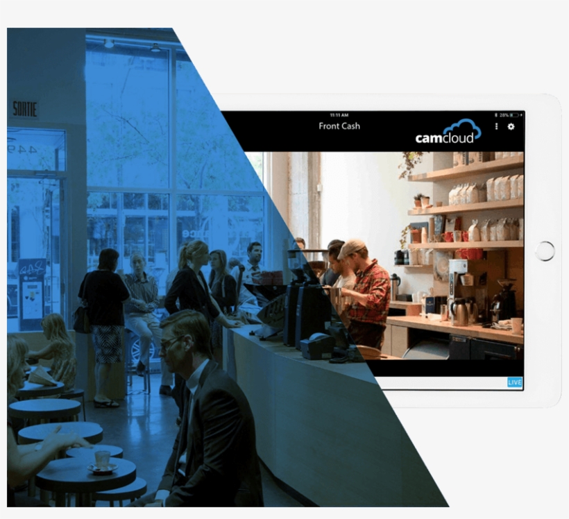 Surveillance For Restaurants And Retailers - Commercial Building, transparent png #9430689