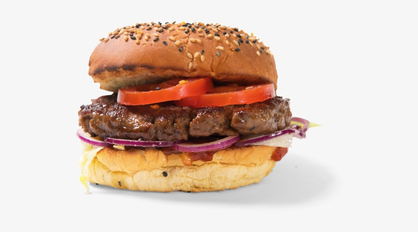 Bbq Burger - Veggie Burger Johnny's Burger, transparent png #9431393