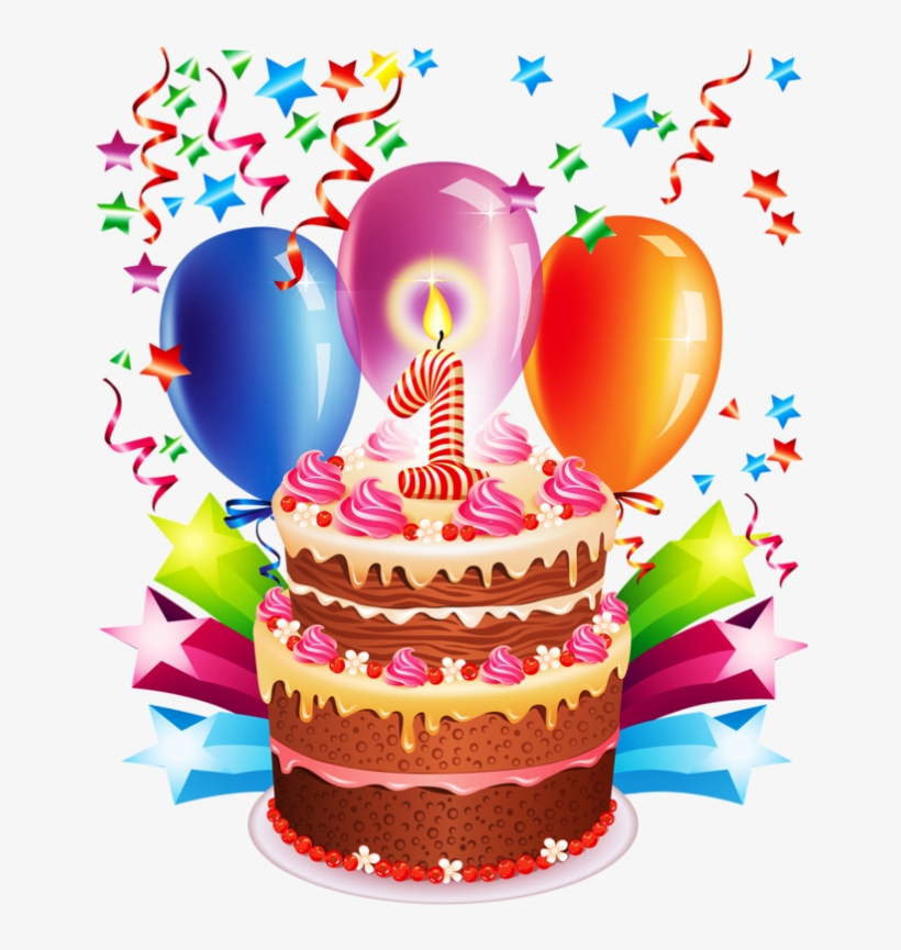 Ch B *✿* Happy Birthday Clip Art, Happy Birthday Celebration, - Днем Рождения София 1 Год, transparent png #9432762