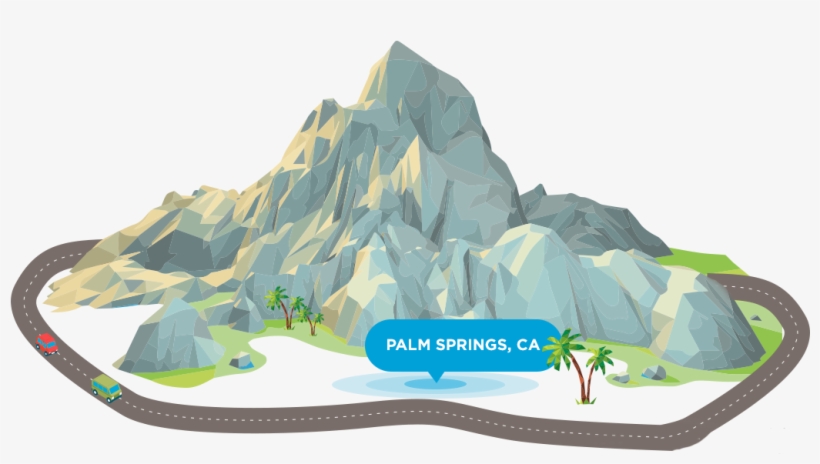 Futura-mountain - Mountain Geometry, transparent png #9432933