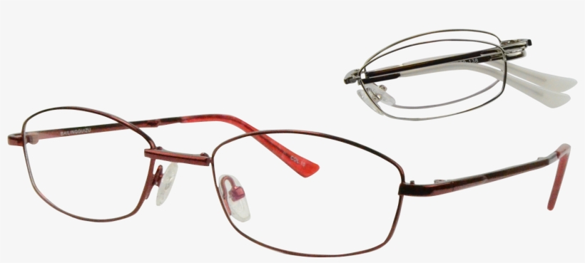 M2180 Red Womens Glasses - Glasses, transparent png #9433009