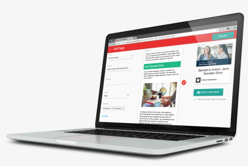 Laptop Mockup Success - Marketing, transparent png #9433521