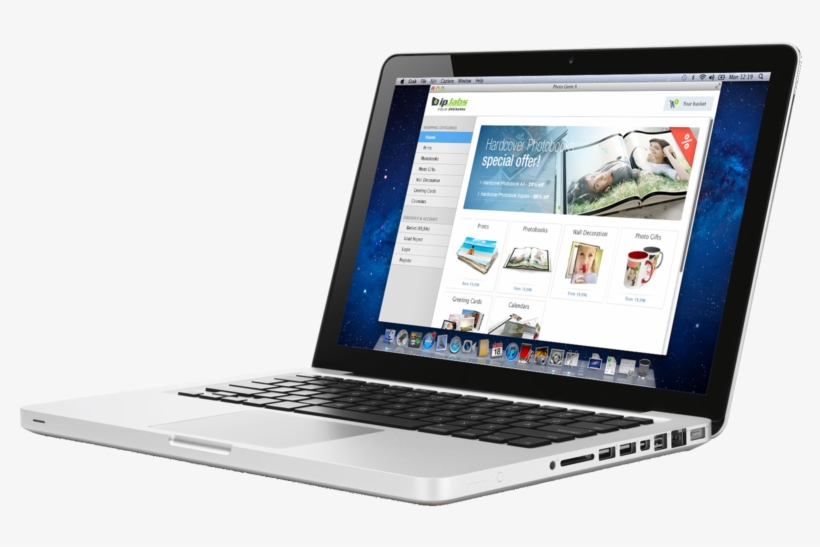 Photogenie Cross For Mac - Polycarbonate Unibody Macbook, transparent png #9433684