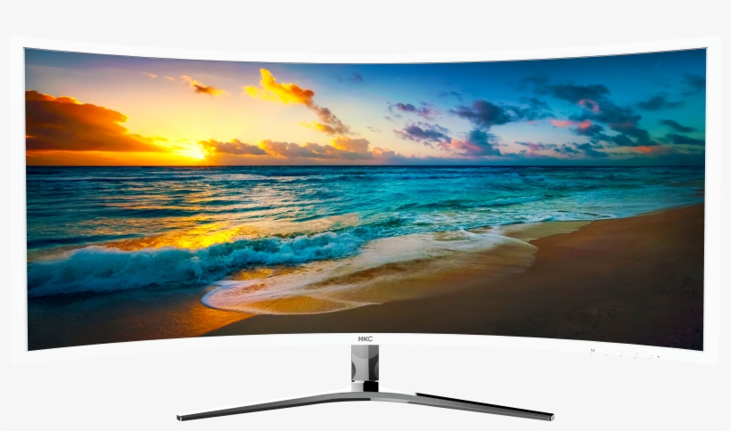 Buy Hkc Nb34c 34 Inch Curved 100hz Gaming Full Hd Led - Hkc Nb34c Full Hd Curved Gaming Monitor, transparent png #9433731