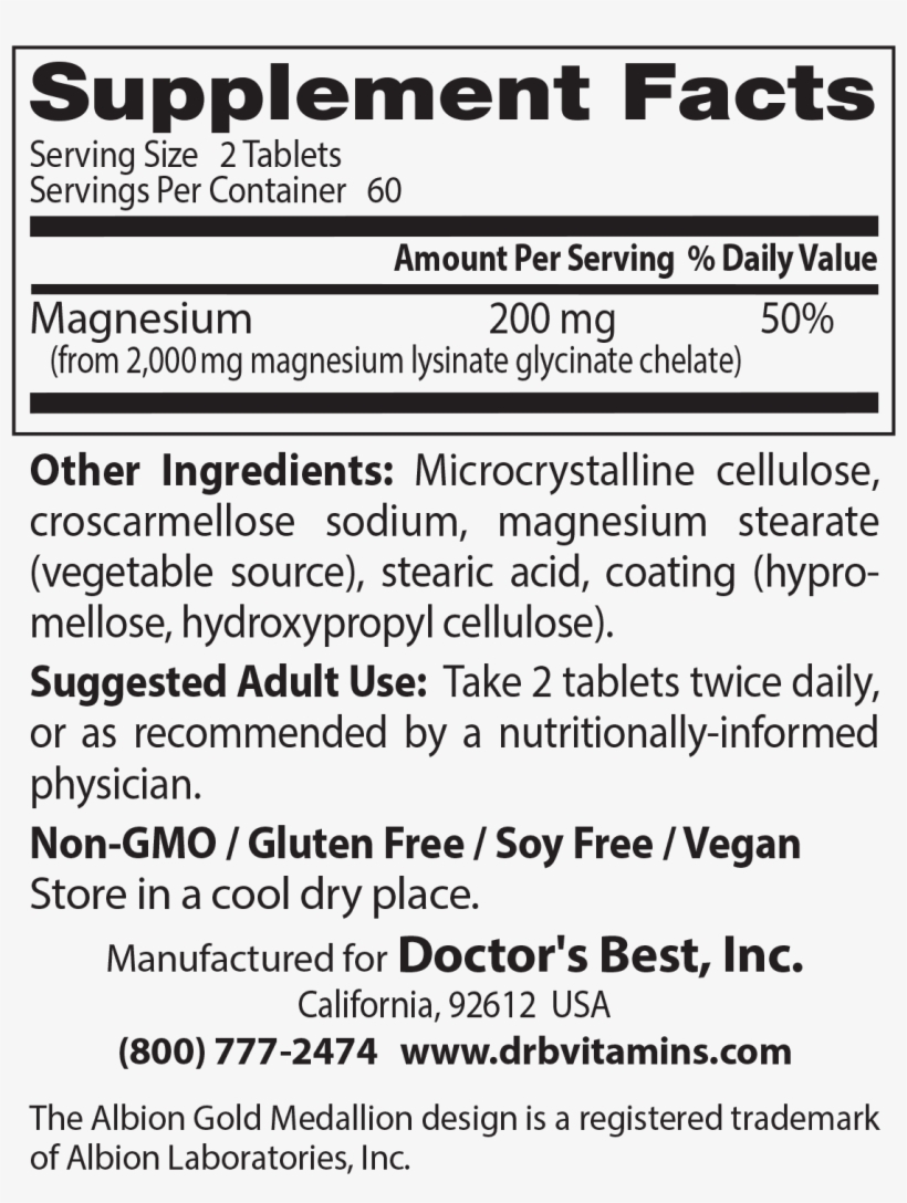 Are There Any Side Effects To The High Absorption Magnesium - Facts, transparent png #9434046