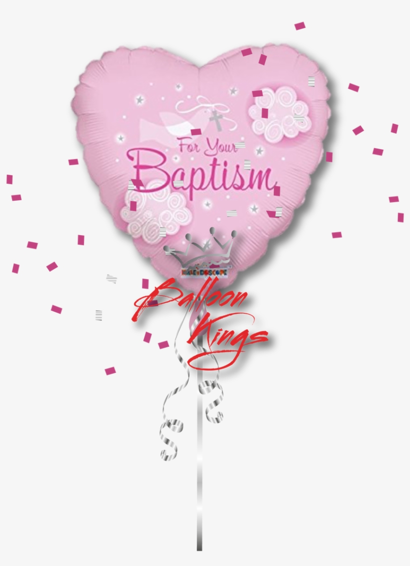 For Your Baptism Girl - Heart, transparent png #9435800