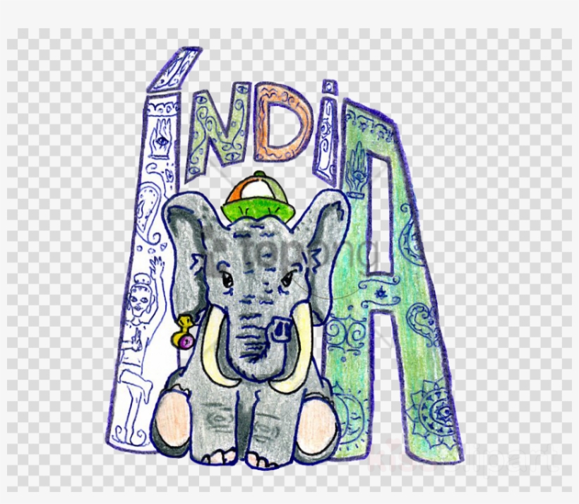 Free Png Download Indian Elephant Drawing Png Images - Clipart Sugar Packet Png, transparent png #9436132