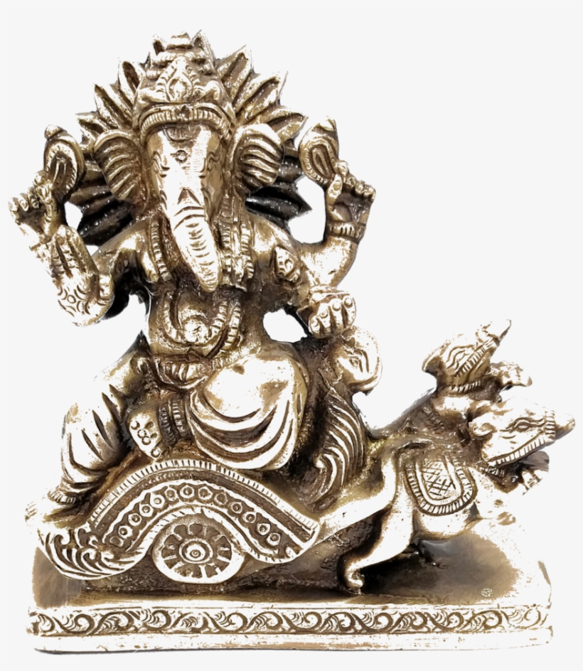 Ganesh Murti - Carving, transparent png #9436702