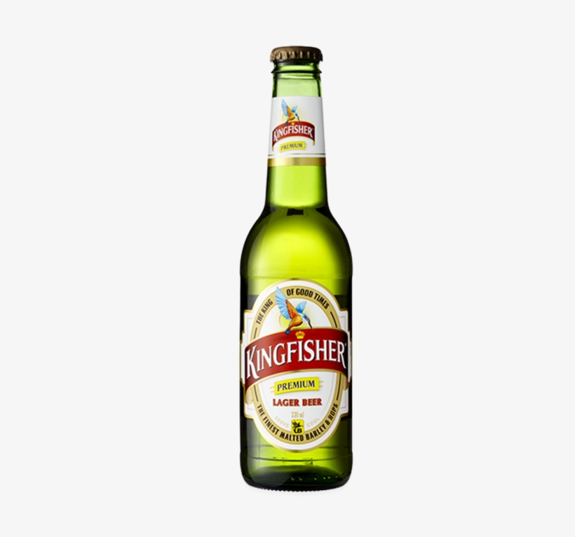 Kingfisher Beer Bottle Png, transparent png #9437270