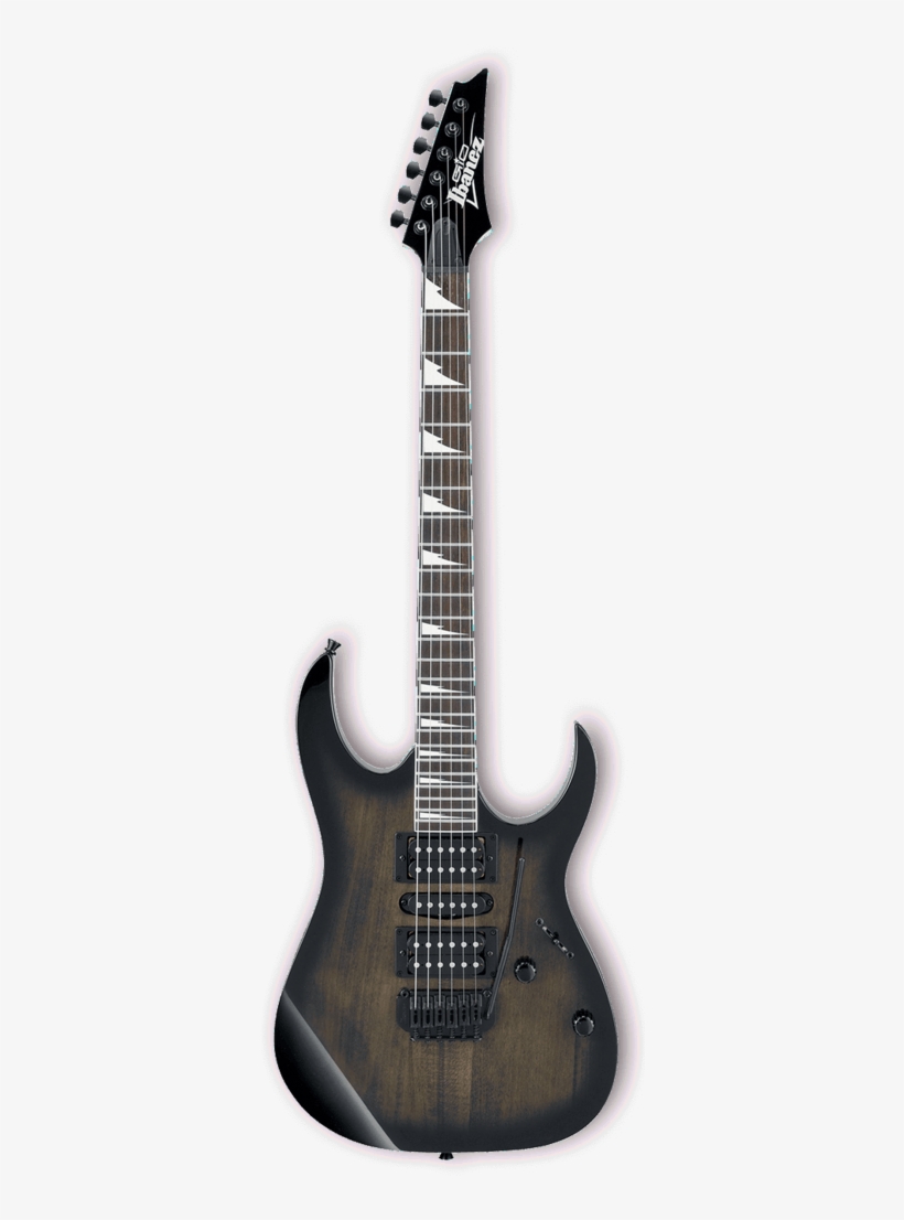 Electric Guitars - Ibanez Grg170dxb Wns, transparent png #9437664