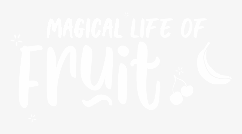 Magical Life Of Fruit - Calligraphy, transparent png #9438277