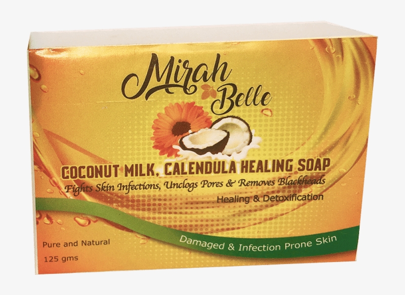 Buy Mirah Belle Coconut Milk, Calendula Healing Soap - Purple Coneflower, transparent png #9438391