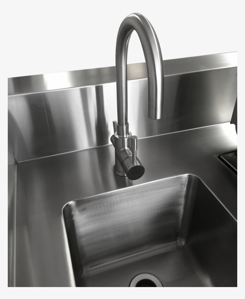 Otto With Sink Three Way Tap - Kitchen Sink, transparent png #9439120