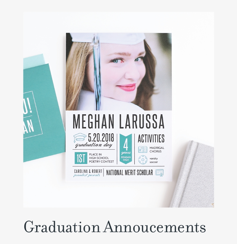 Graduation Announcements - Flyer, transparent png #9439570