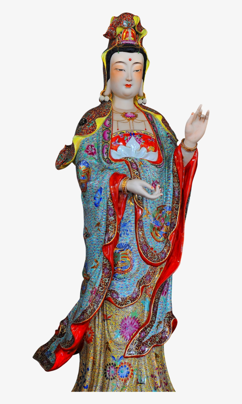 Guanyin, Buddhist Art, Pottery Bowls, Buddha Statues, - Visual Arts, transparent png #9439604