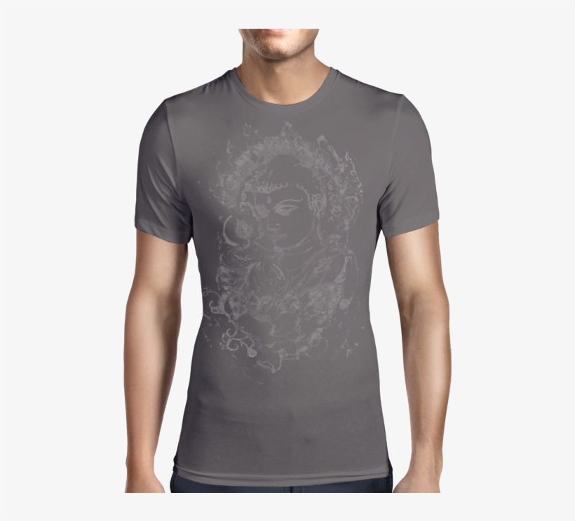 Buddha Subtle - Camiseta Sargento De Hierro, transparent png #9439645