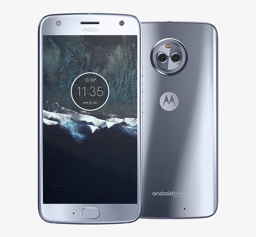 Android One Moto X⁴ In Sterling Blue - Android One Moto X4 64 Gb Sterling Blue, transparent png #9439764