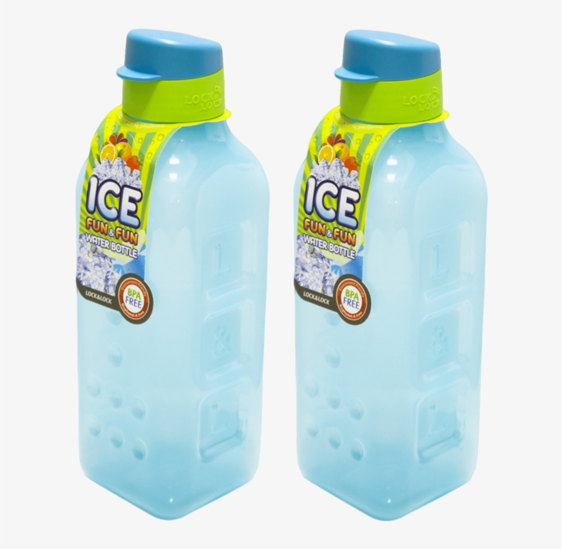 Ice Fun And Fun Fridge Bottle - Lock & Lock Ice Water Bottle, transparent png #9440512