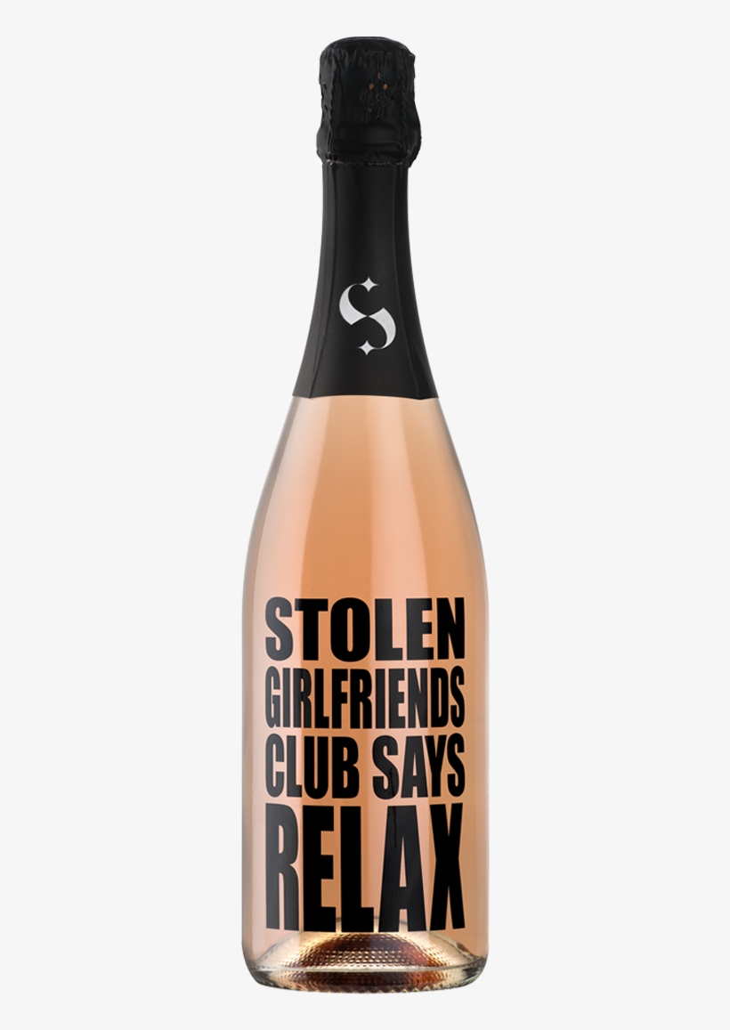 Mc X Stolen Sparkling Rosé - Stolen Girlfriends Club Says Relax, transparent png #9440572