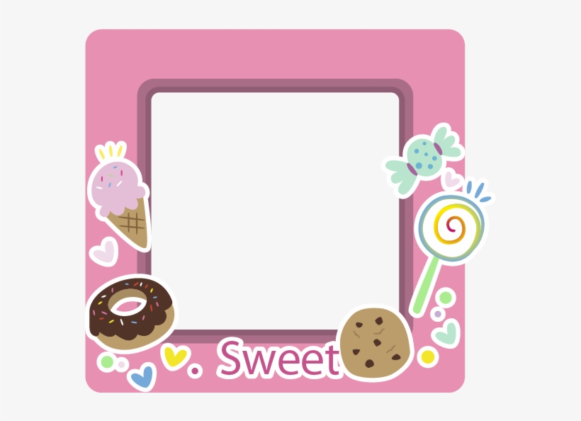 704 X 613 12 0 - Frame Photo Cute Cartoon, transparent png #9440735