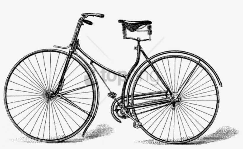 Free Png Vintage Bicycle Vector Png Image With Transparent - Vintage Bicycle Vector, transparent png #9440939