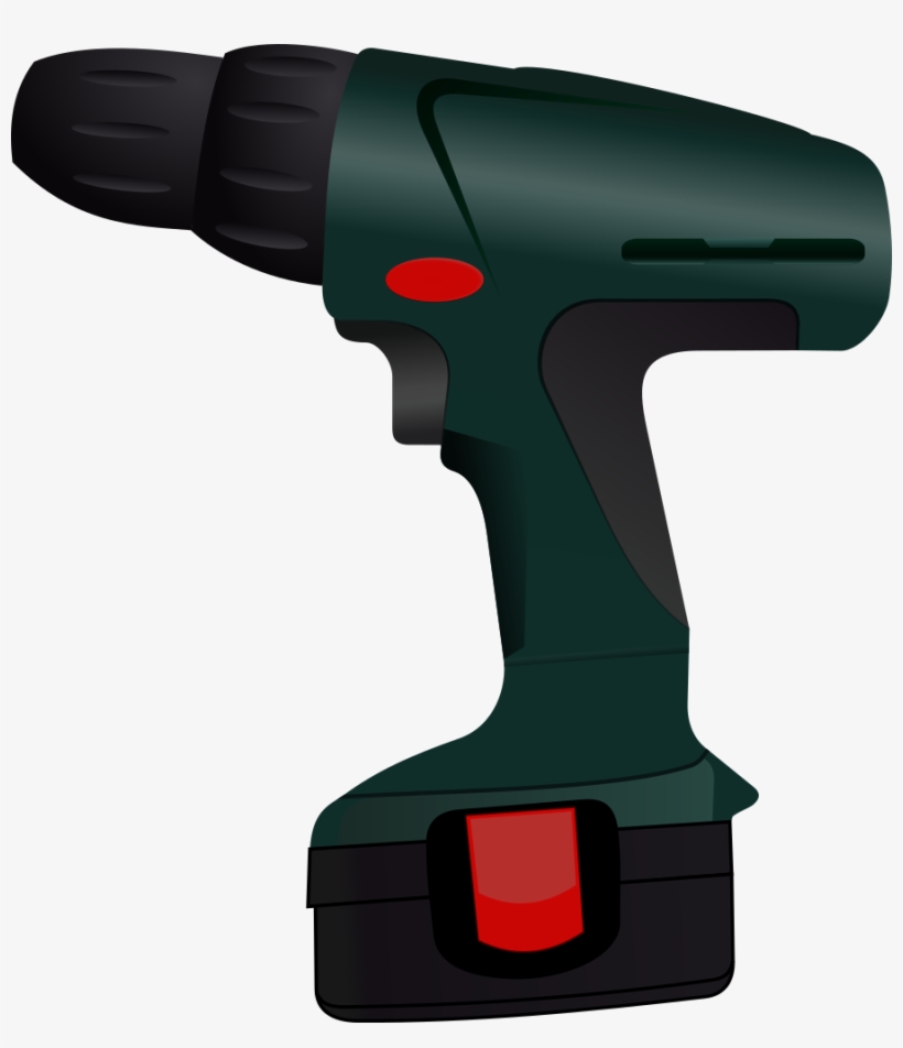Onlinelabels Clip Art - Drill, transparent png #9440995