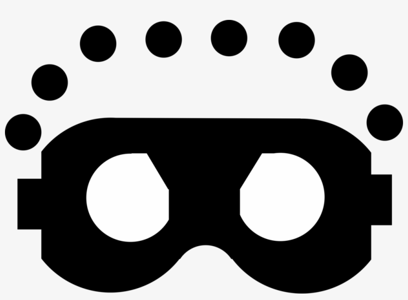 Vector Illustration Of Protective Eyewear Safety Goggles - Circle, transparent png #9440996