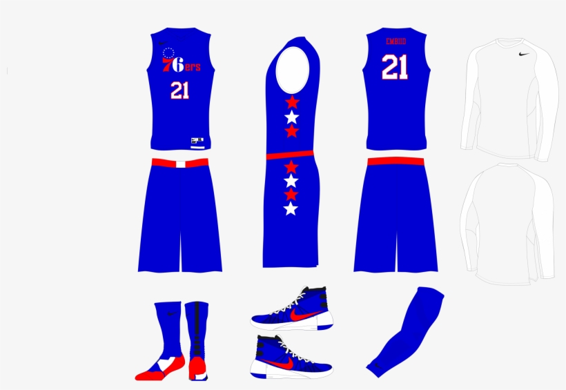 595ba773a89e5 76ersrebrandaway - Thumb - - Png - Liga De Verano De La Nba Uniforme, transparent png #9441981