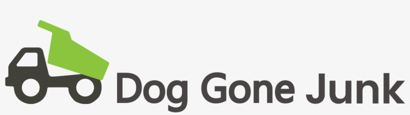 Dog Gone Junk Horizontal Color Logo Clear Background - Graphics, transparent png #9442342