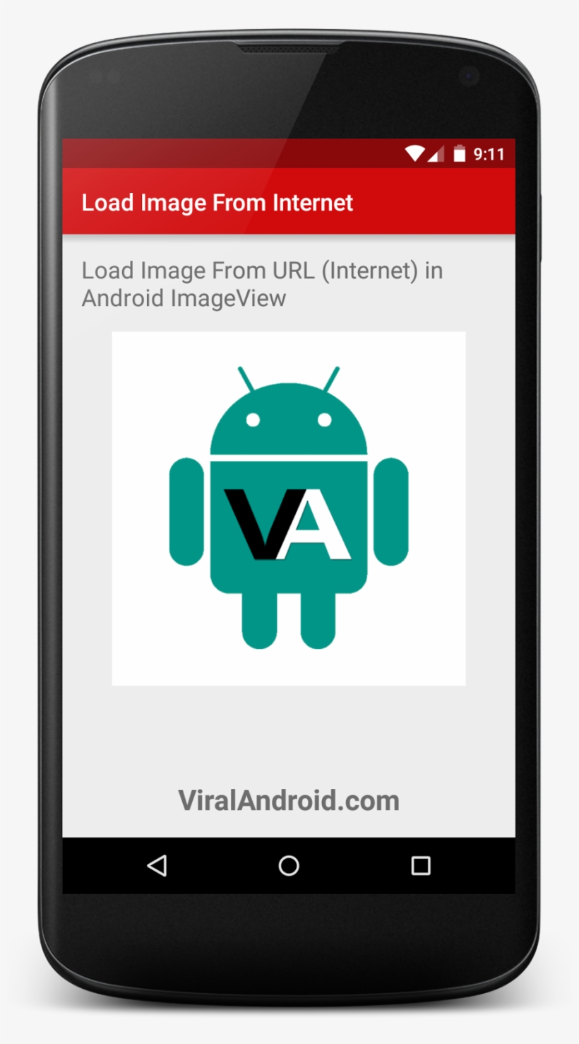 Load Image From Url In Android - Logo Android, transparent png #9442877