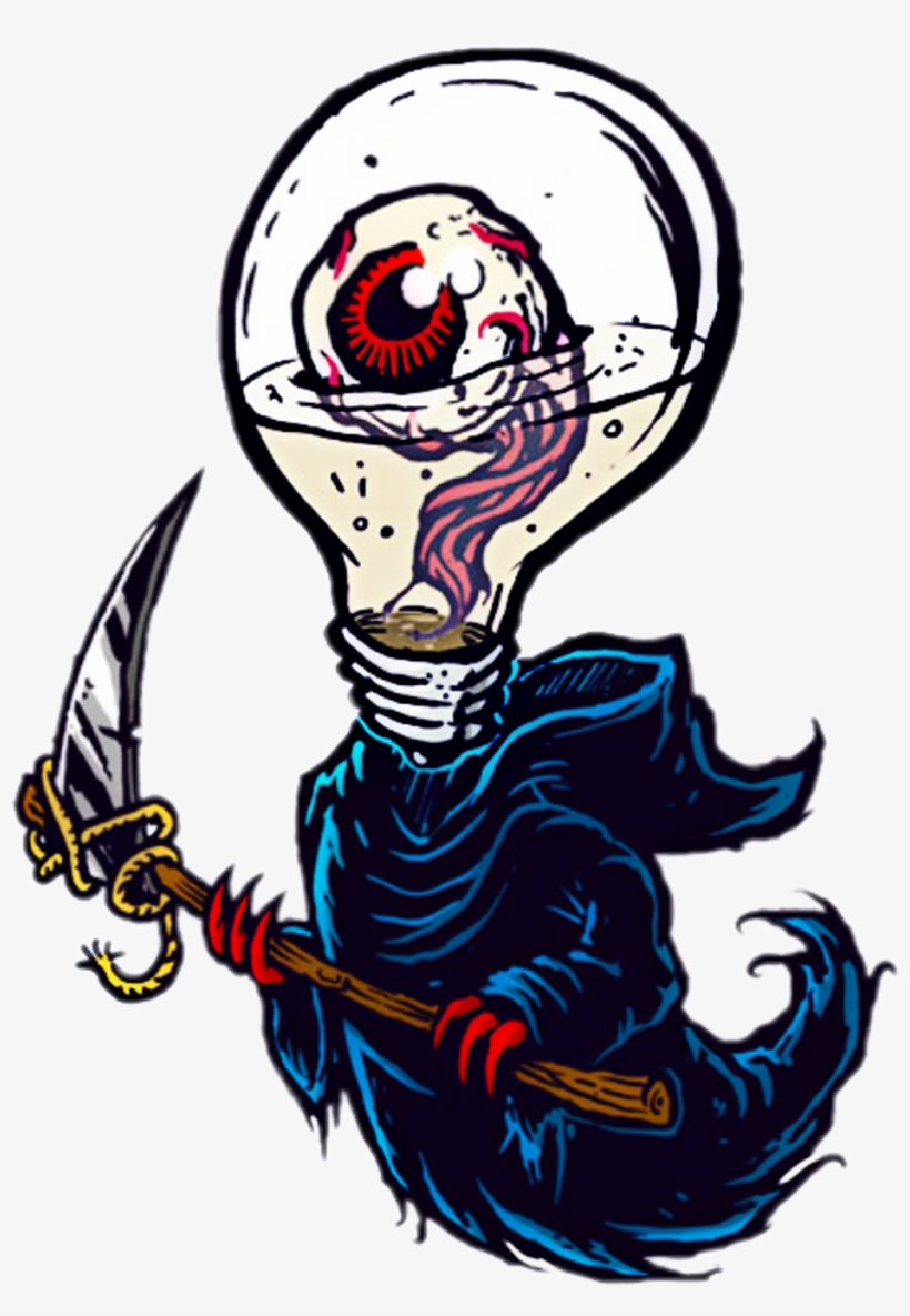 #eye #eyes #death #urban #art #popart #sticker #hell - Illustration, transparent png #9443575