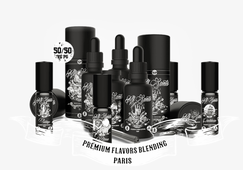 Made In France - All Saints E Liquid, transparent png #9443754