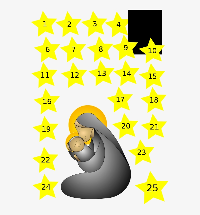 Free Advent Calender - Advent And Christmas Clipart, transparent png #9444137