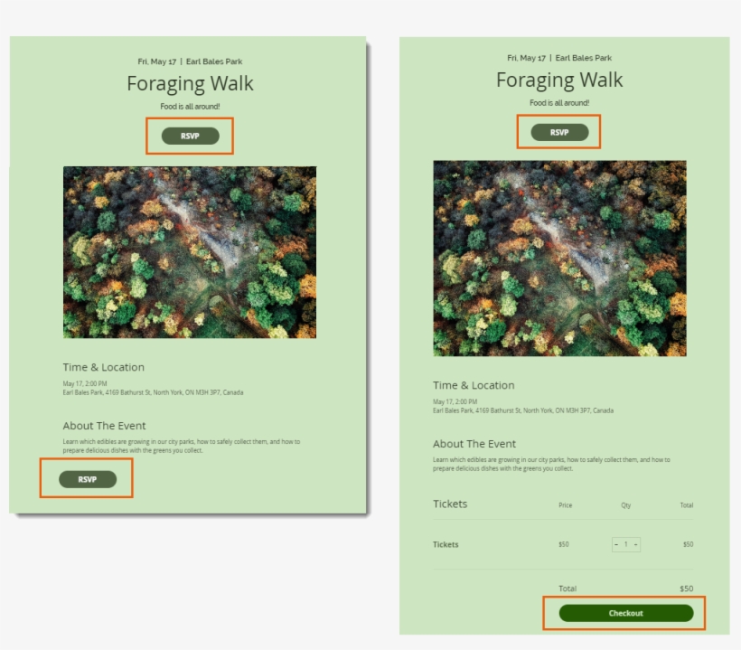 Hiding The Rsvp Button From The Events Details Page - Stony Coral, transparent png #9444280