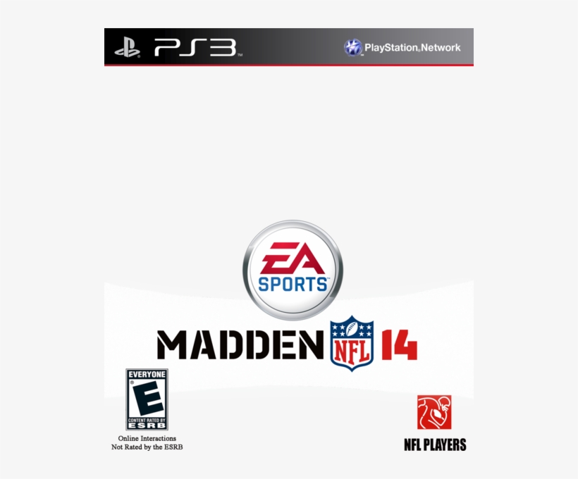 Blank Madden 2014 Cover - Blank Madden Cover Png, transparent png #9444357
