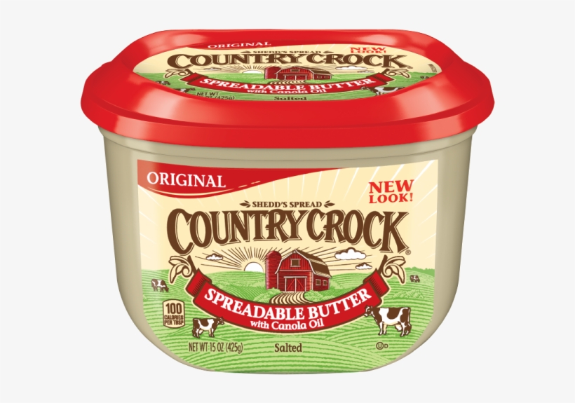 600 X 513 21 - Country Crock Spreadable Butter With Canola Oil, transparent png #9444400