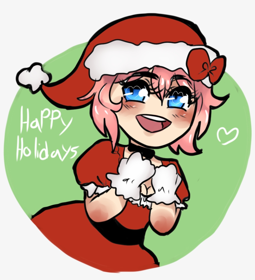 Doki Doki Literature Club Ddlc Ddlc Sayori Sayori Doki - Cartoon, transparent png #9445252