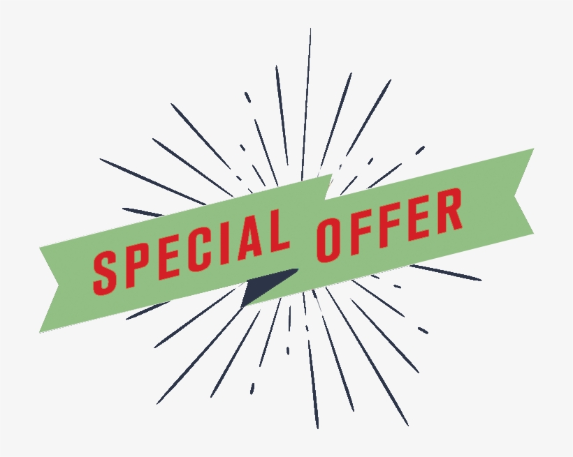 Special Offer Green - Graphic Design, transparent png #9446018