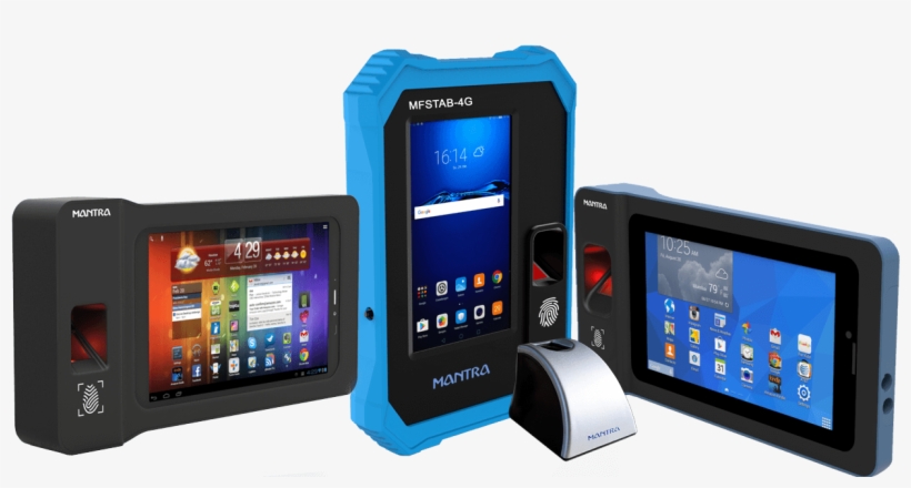 Aadhaar Products - Mantra Mfstab Biometric Machine, transparent png #9446055