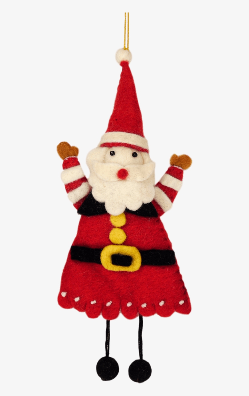 Gifting Felt Santa - Baby Toys, transparent png #9446093