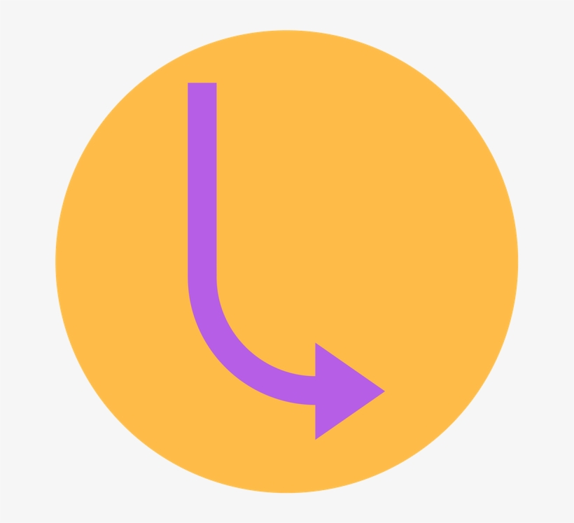 Hiring Interpreters Purple Arrow Pointing Down And, transparent png #9447919