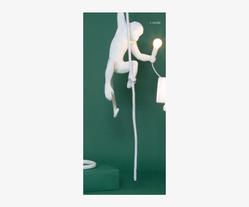 seletti monkey lamp ceiling