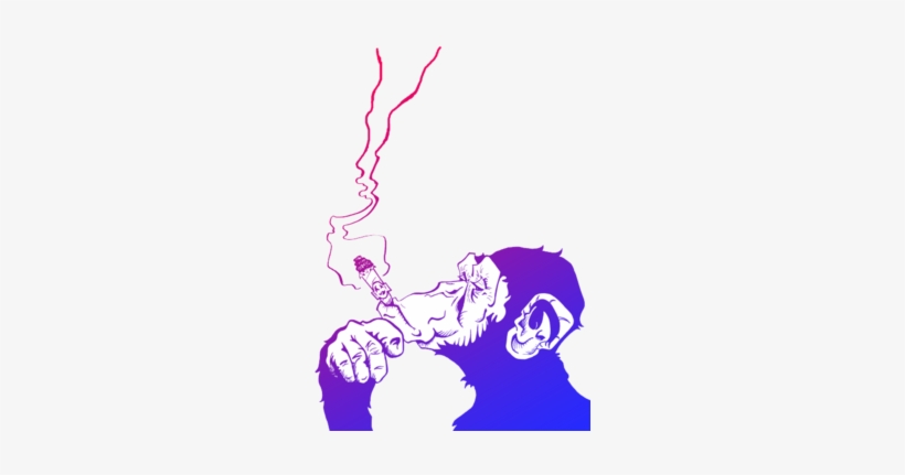 Smoke Monkey - Monkey Smoke Png, transparent png #9448119
