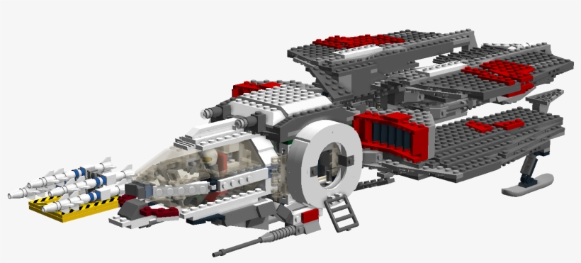 Aurora Xl Over - Lego Star Citizen Mocs, transparent png #9448792