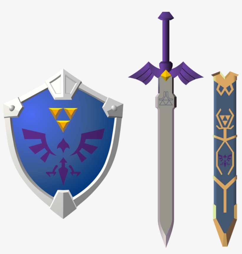 Posted Image - Zelda Breath Of The Wild Shield, transparent png #9449338