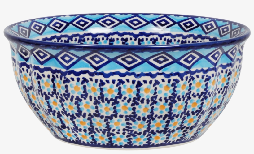 75" Bowl - Blue And White Porcelain, transparent png #9450022